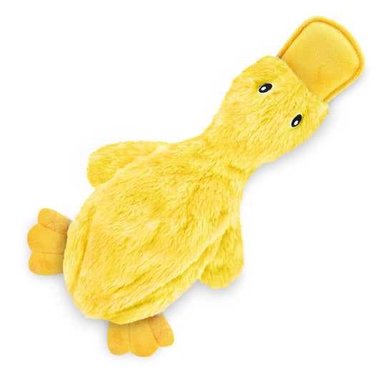 Crinkle Dog Toy for Small, Medium, and Large Breed - Yellow