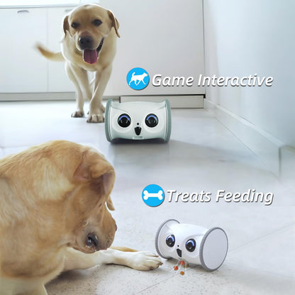 Owl Robot: 1080P Full HD Pet Camera with Treat Dispenser