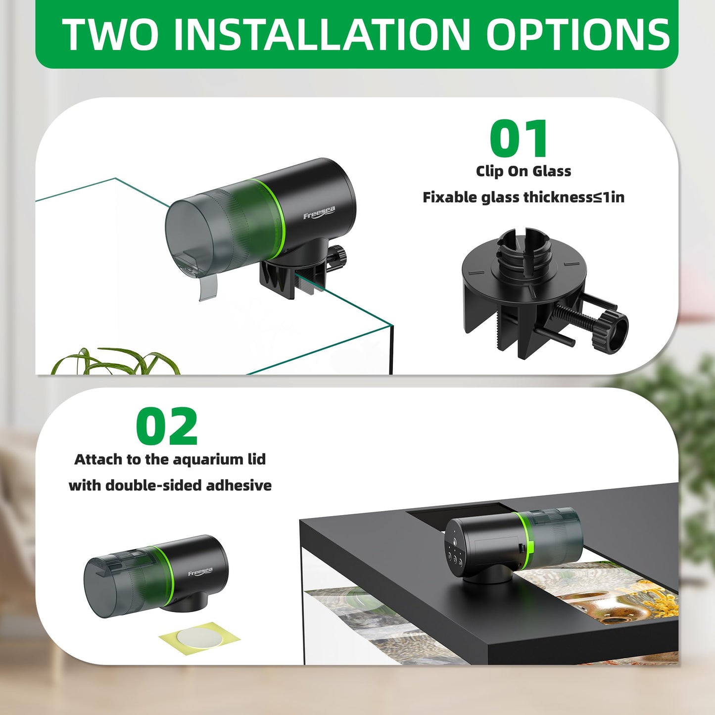 Automatic Fish Feeder for Aquarium: Auto Fish Food Dispenser with Timer