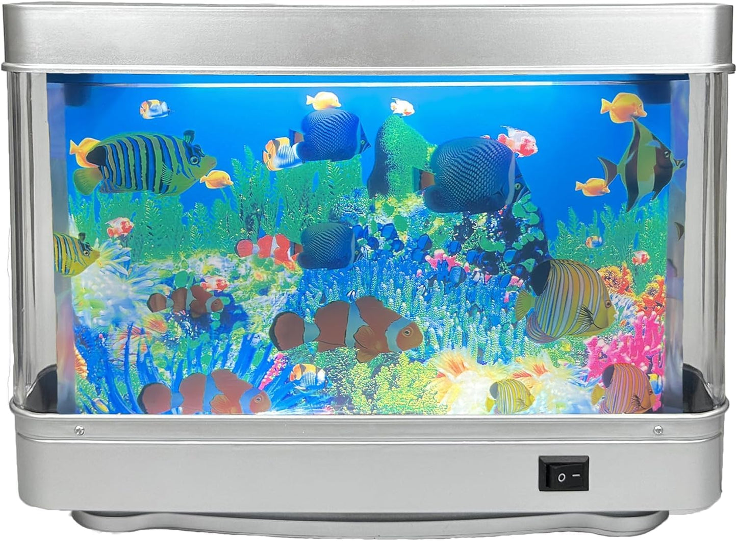 Fake Fish Tank Mini Aquarium,Artificial Tropical Fish Decorative