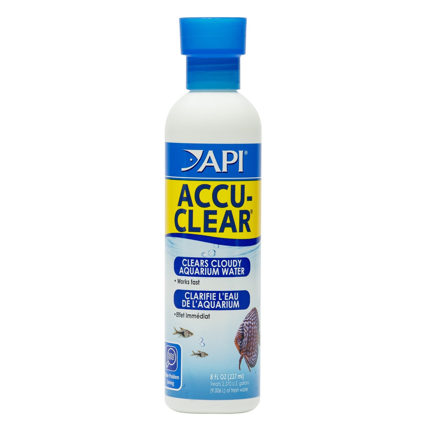 ACCU-CLEAR Freshwater Aquarium Water Clarifier 8-Ounce Bottle