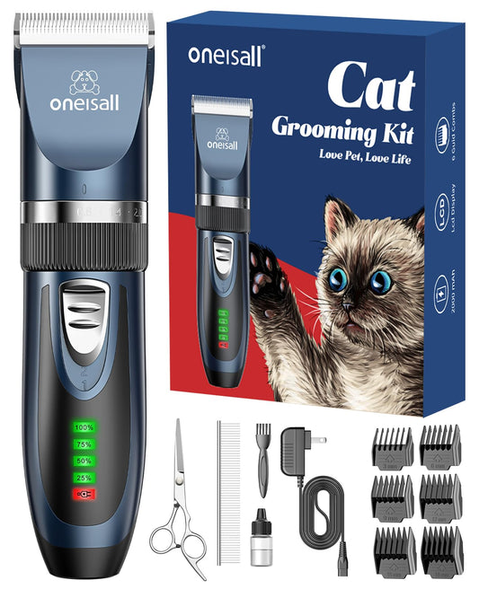 Cat Clippers for Matted Hair (Blue)