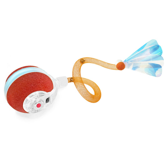 Interactive Cat Toys for Indoor Cat (Orange)