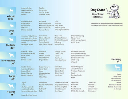 Newly Enhanced Single Door iCrate Dog Crate