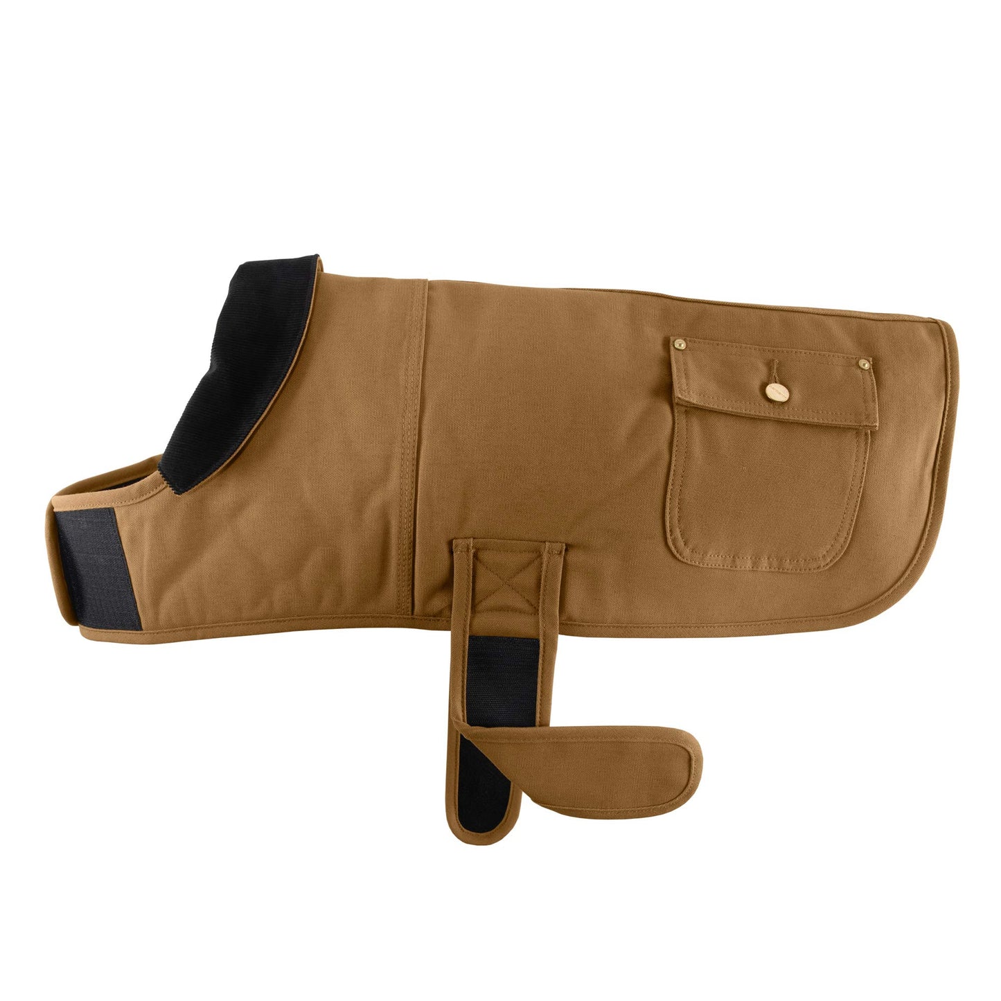 Firm Duck Insulated Dog Chore Coat Brown/Brass