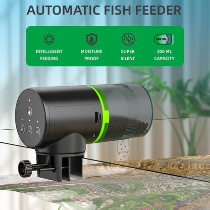 Automatic Fish Feeder for Aquarium: Auto Fish Food Dispenser with Timer