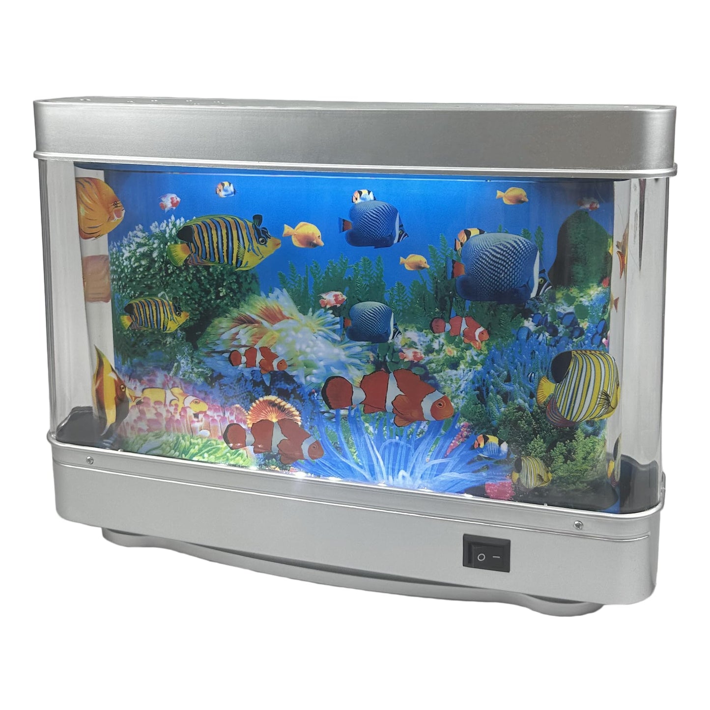 Fake Fish Tank Mini Aquarium,Artificial Tropical Fish Decorative