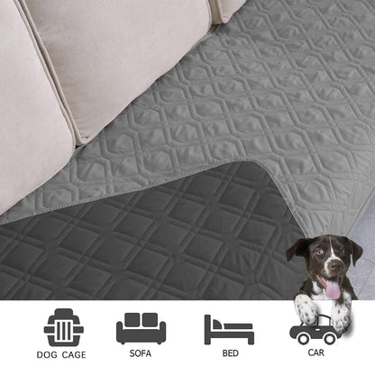 Funda impermeable para cama de perro, manta para mascotas, para muebles, cama, sofá, sofá reversible